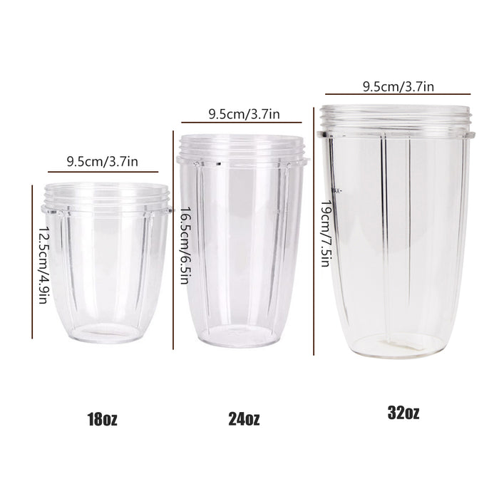 Blender Replacement Cup BPA-Free Clear