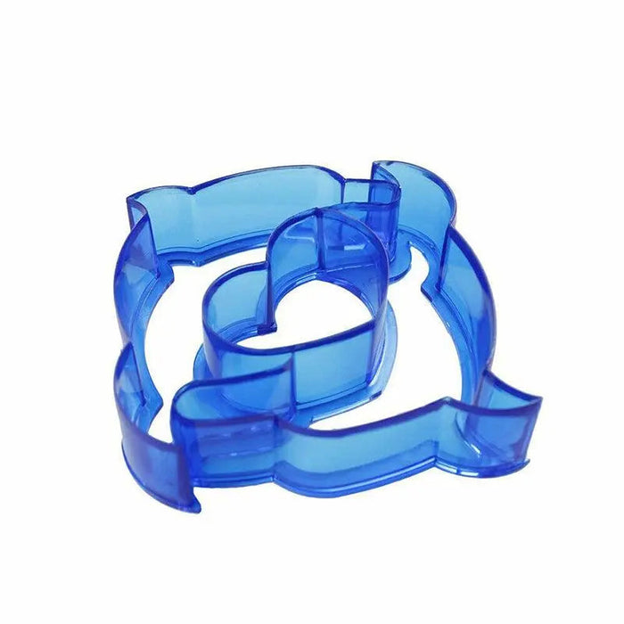 Sandwich Cutter Mold Plastic Shape Maker for Kids Lunch Box