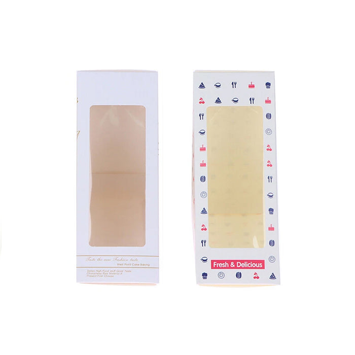 Sandwich Packaging Transparent Open Window, 120x170x65mm - 100pcs