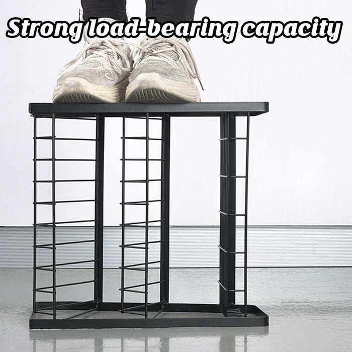 3 Tier Spice Rack Storage Organizer Metal Black 38cm