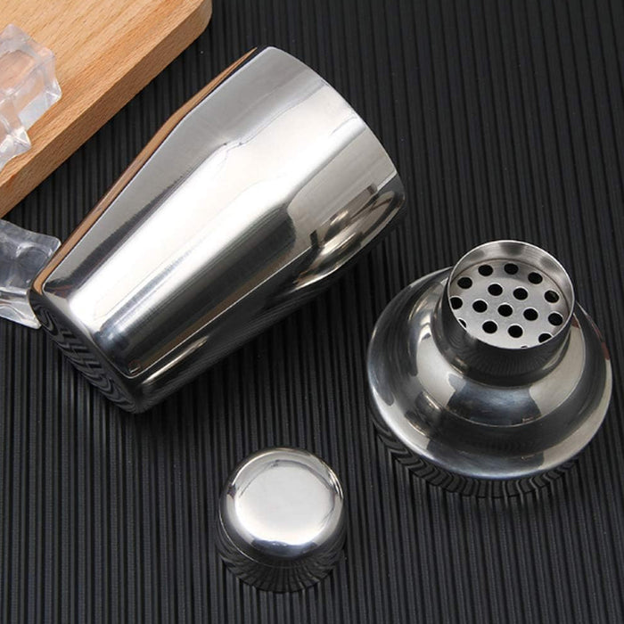 750ml Stainless Steel Cocktail Shaker Leak-Proof Silver