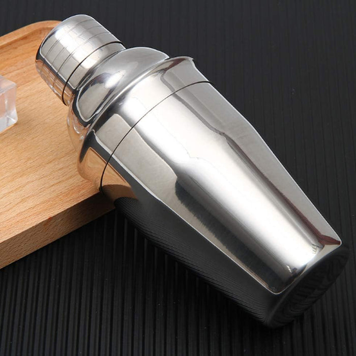 750ml Stainless Steel Cocktail Shaker Leak-Proof Silver