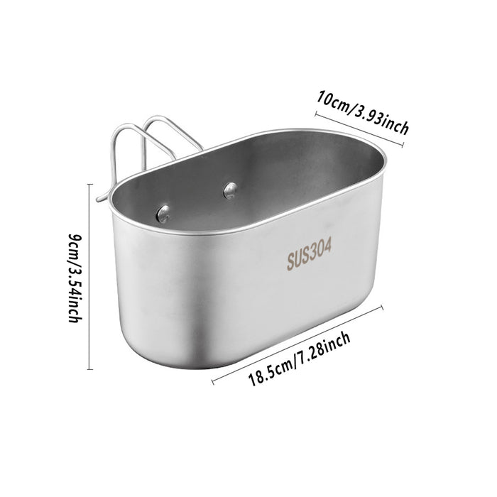 304 Stainless Steel Sink Drain Basket With Curved Handle