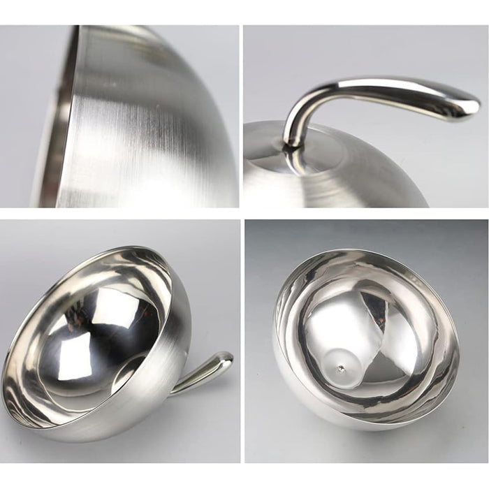 Stainless Steel Food Dome Serving Cloche Plate Cover