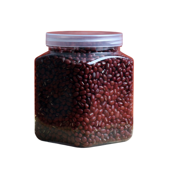 150 Pcs Clear PET Sealed Jars with Screw Lids 750ml