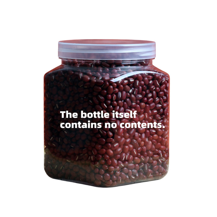 150 Pcs Clear PET Sealed Jars with Screw Lids 750ml