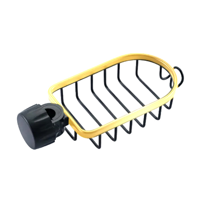 Faucet Sink Shelf Drainage Rack 180 Degree Rotatable Stainless Steel