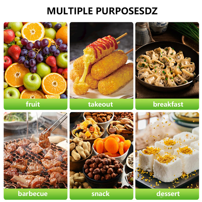 50PCS Disposable Takeout Containers With 3 Sizes