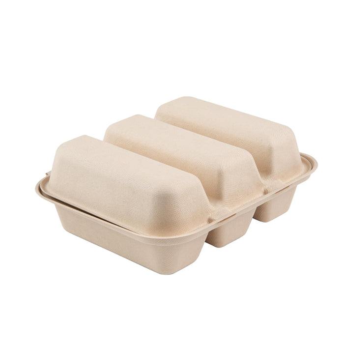 50PCS Disposable Takeout Containers With 3 Sizes