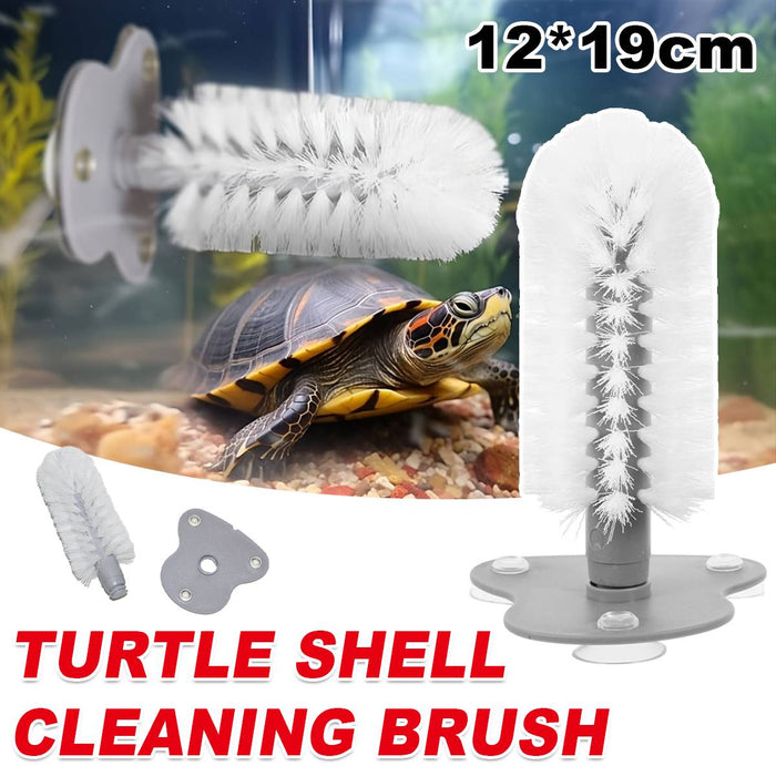 Soft Wool Cup Brush with Wall Suction Base Removable Glass Cleaning Brush