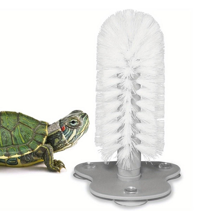 Soft Wool Cup Brush with Wall Suction Base Removable Glass Cleaning Brush