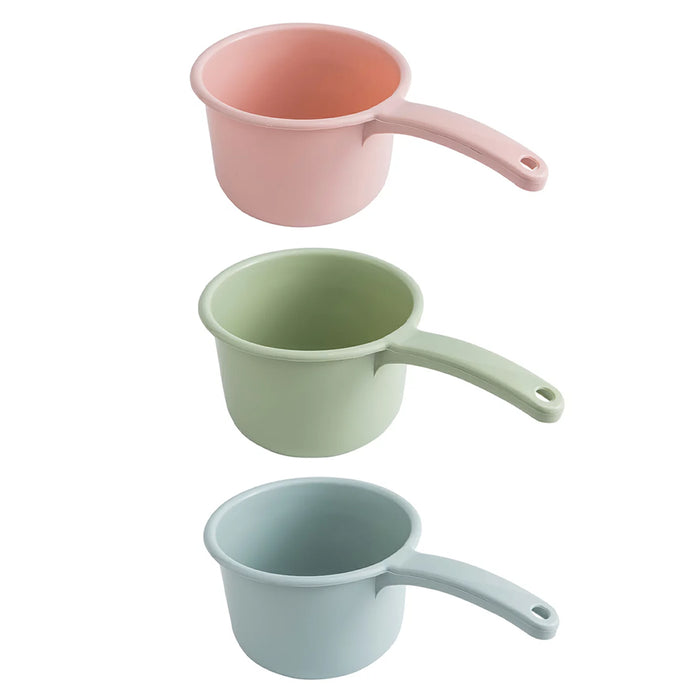 3 Pcs Plastic Water Scoops Long Handle Precision Spout