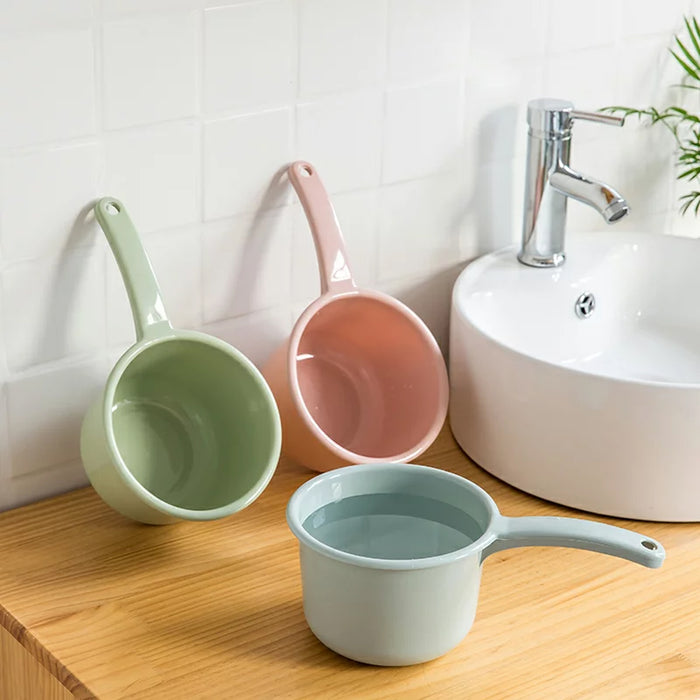 3 Pcs Plastic Water Scoops Long Handle Precision Spout