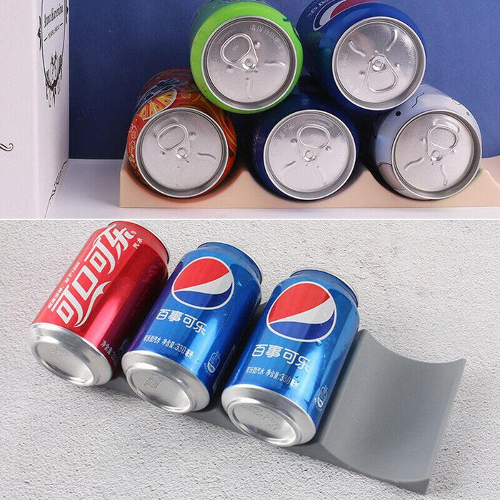 1/2 Pcs Horizontal Wine Rack PP Wave Groove 10 Bottles