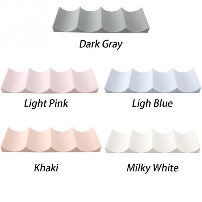 1/2 Pcs Horizontal Wine Rack PP Wave Groove 10 Bottles