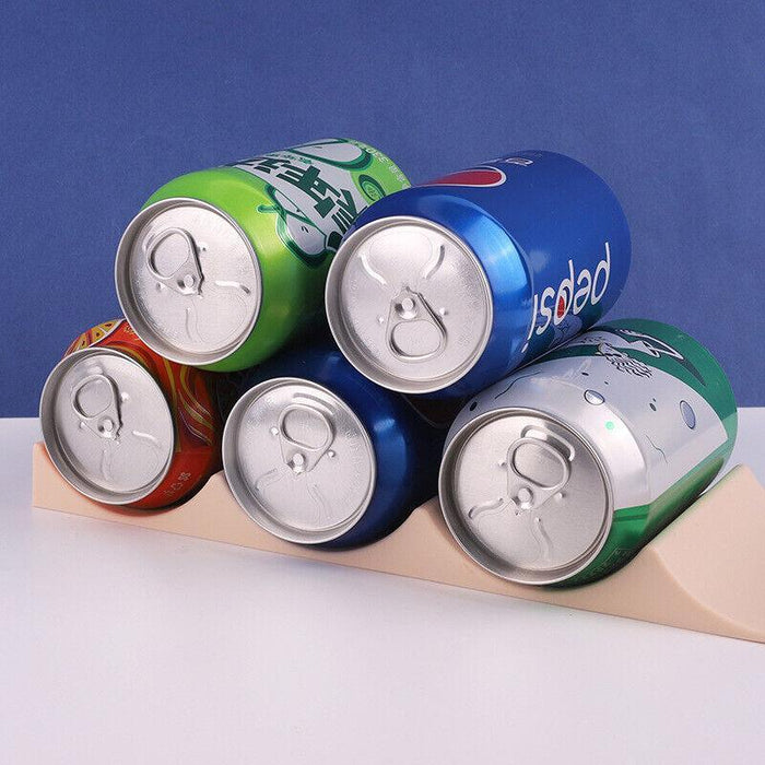 1/2 Pcs Horizontal Wine Rack PP Wave Groove 10 Bottles