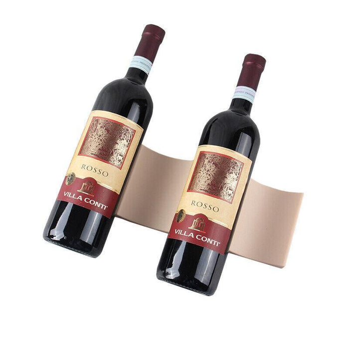 1/2 Pcs Horizontal Wine Rack PP Wave Groove 10 Bottles
