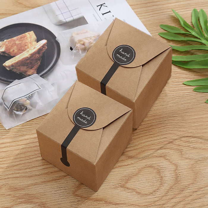 100 Pcs Kraft Paper Candy Boxes for Party Wedding Favour