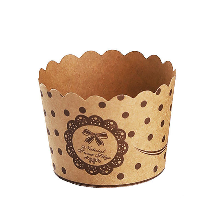 1000 Pcs Kraft Paper Cupcake Muffin Liners
