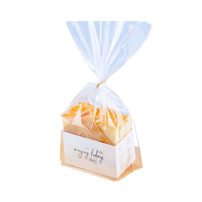 100PCS Sandwich Packaging Boxes – Food-Grade Paper Takeaway Containers