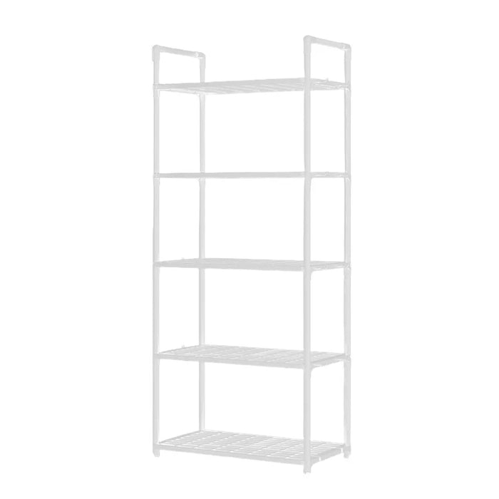 5-Tier Pot Storage Rack PP Cookware Organiser Open Shelves