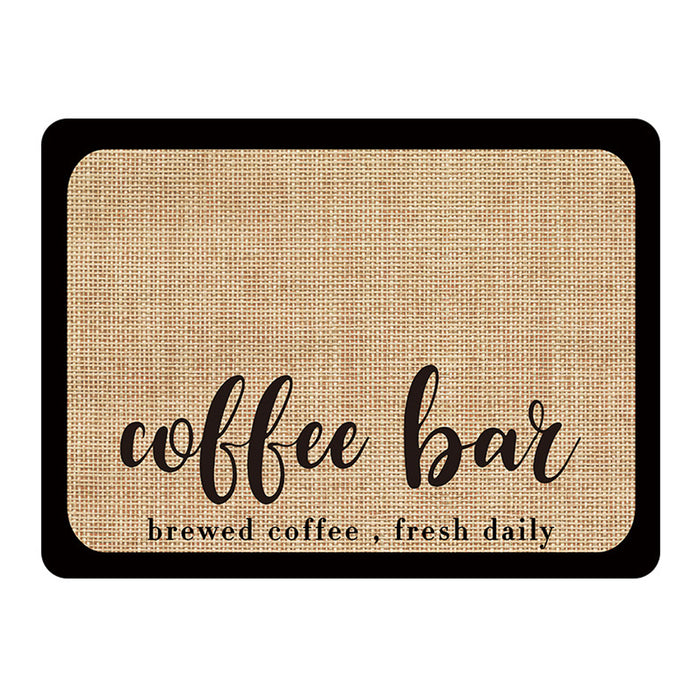 Coffee Maker Mat, Absorbent Drying Mat, 50x40cm