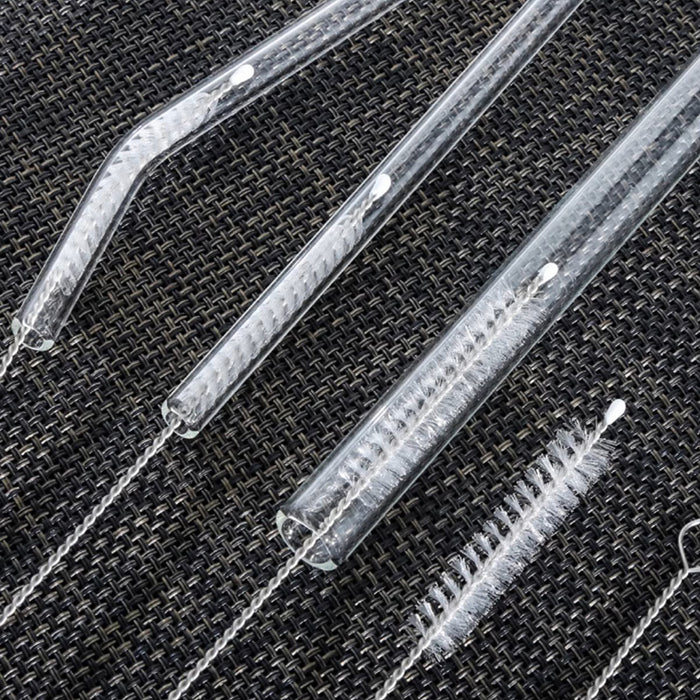 10 Pcs Nylon Straw Cleaning Brush Set 2 Sizes 17.5 cm / 23 cm