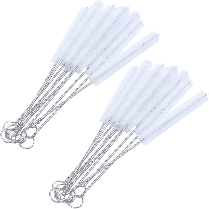 10 Pcs Nylon Straw Cleaning Brush Set 2 Sizes 17.5 cm / 23 cm