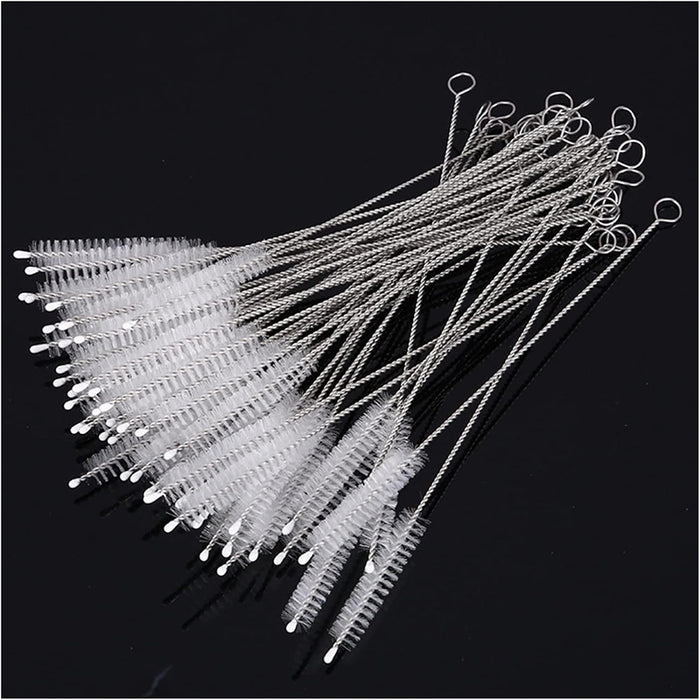 10 Pcs Nylon Straw Cleaning Brush Set 2 Sizes 17.5 cm / 23 cm