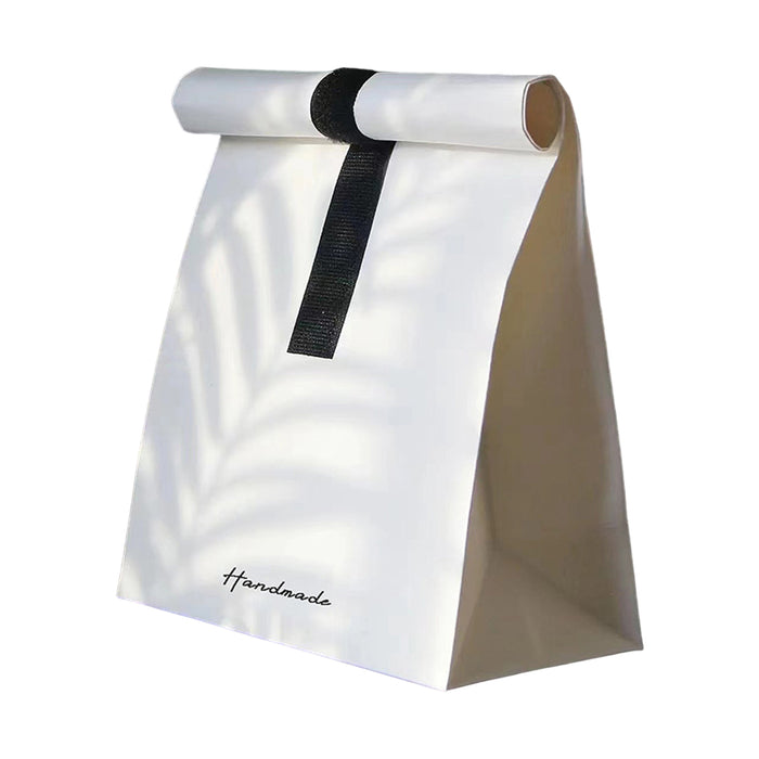 Creative Kraft Paper Gift Bags with Velcro Seal, 20pcs
