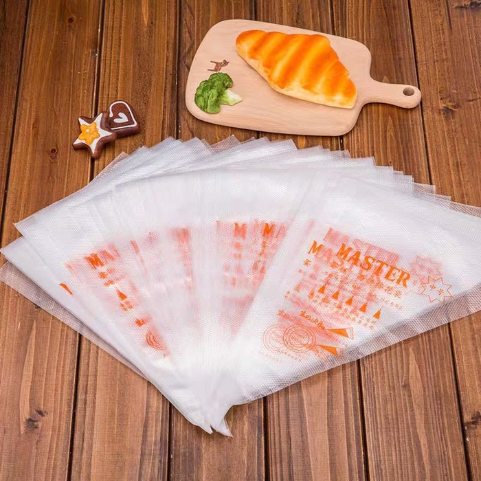 100/200PCS Disposable Pastry Bags for Cake Decorating