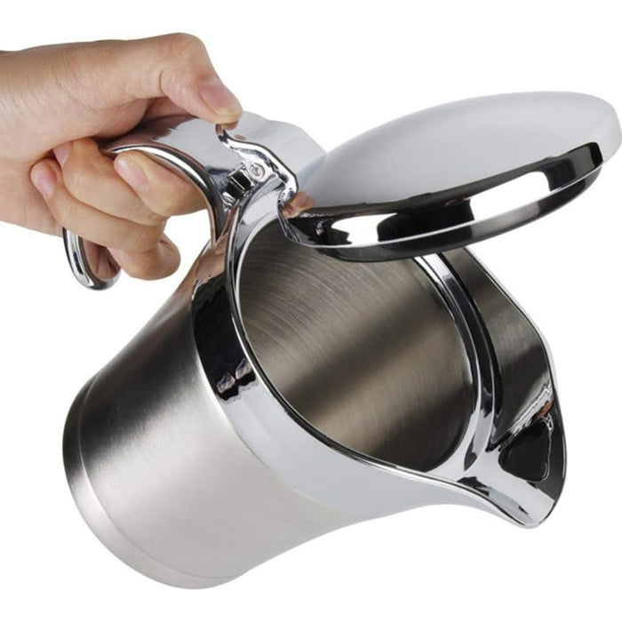 Stainless Steel Steak Gravy Boat, 132x83x170mm
