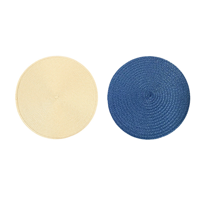 Round Table Bowl Mats, Heat Insulation Set for Restaurant