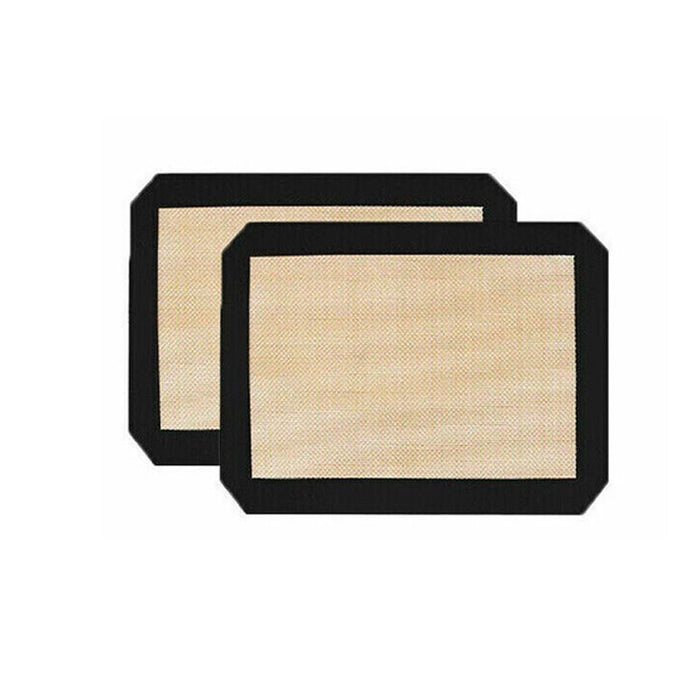 Non-Stick Silicone Baking Mat, Reusable Cookie Pad, Rolling Dough Mat