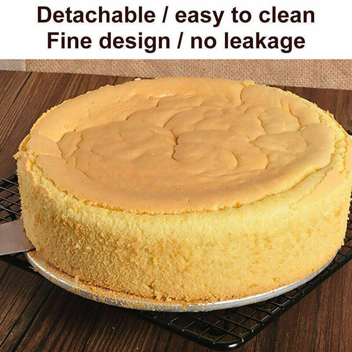 Removable Bottom Cake Mold Aluminium Alloy 4/5/6/8 Inches