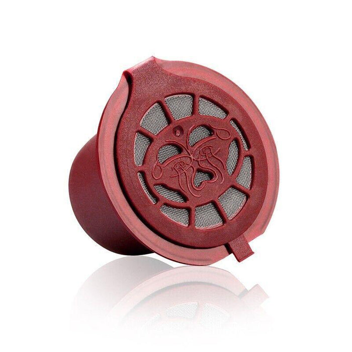 6 Pcs Reusable Coffee Capsule Pods for Nespresso Machine with Spoon and Brush