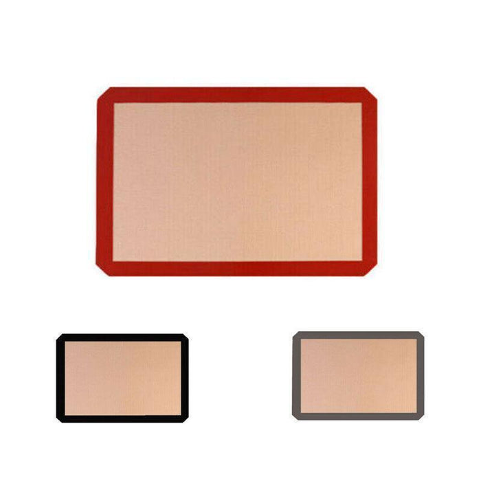 Non-Stick Silicone Baking Mat, Reusable Cookie Pad, Rolling Dough Mat