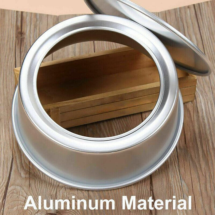 Removable Bottom Cake Mold Aluminium Alloy 4/5/6/8 Inches