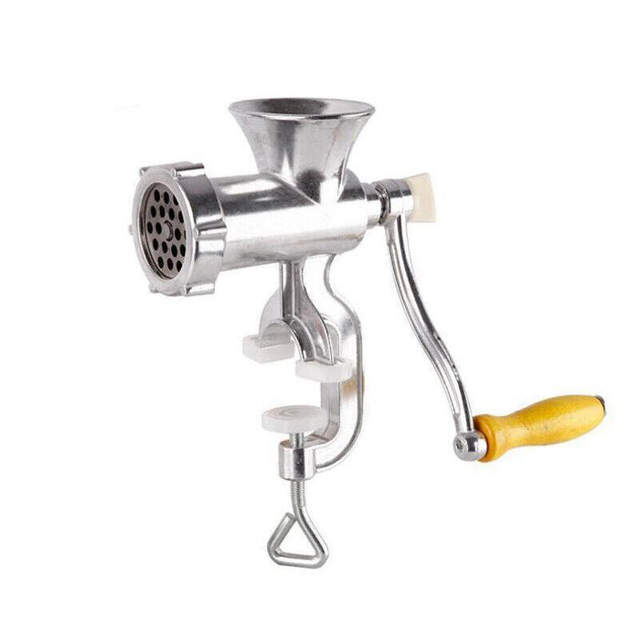 Stainless Steel Manual Meat Grinder Mincer with Handle