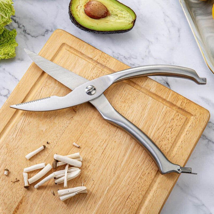 Stainless Steel Kitchen Scissors Heavy-Duty Poultry Shears with Safety Lock