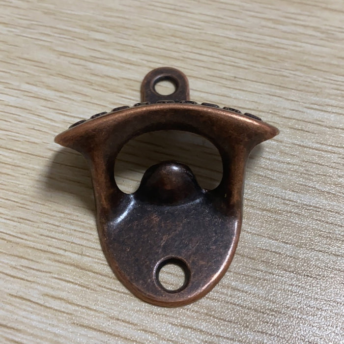 10 Pcs Wall-Mounted Beer Bottle Openers Zinc Alloy Retro
