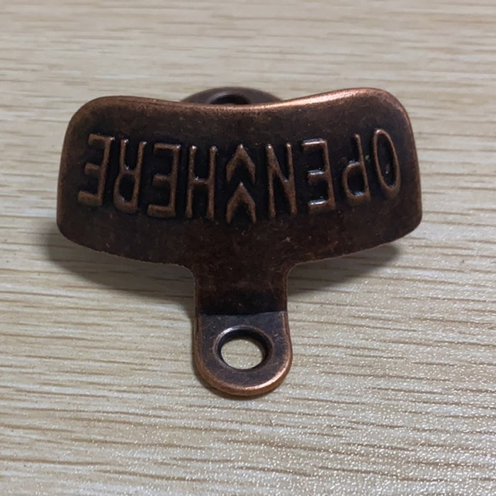 10 Pcs Wall-Mounted Beer Bottle Openers Zinc Alloy Retro
