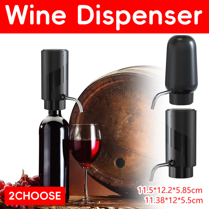 1 Air Pressure Wine Dispenser Automatic Pourer USB Charged