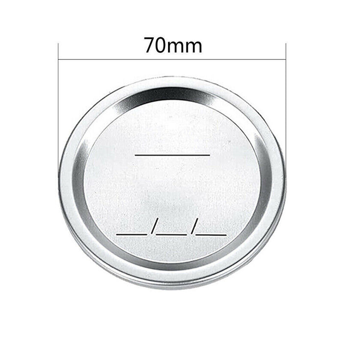 Regular Mouth Mason Jar Canning Lids 12PCS BPA-Free Airtight Covers