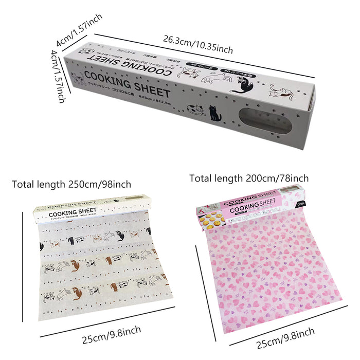 Non-Stick Parchment Baking Paper Roll Heat Resistant