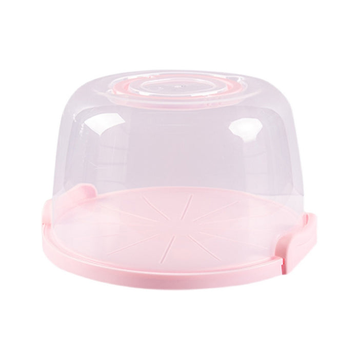 Reusable Plastic Cupcake Carrier Box – Transparent Cake Container with Handle