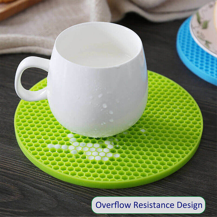 2PCS Silicone Pot Holder, Non-Slip Heat Resistant