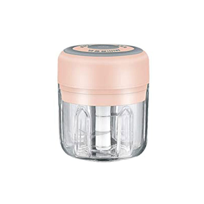Mini Electric Garlic Chopper,250ml, Rechargeable Food Processor