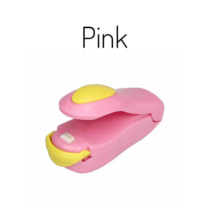 Mini Portable Heat Sealer Bag Resealer ABS Material Magnetic Design