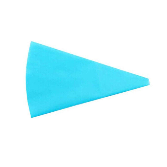 2 Pcs Reusable Silicone Pastry Bags Blue 10 to 20 Inch